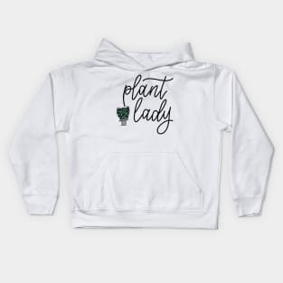 CRAZY PLANT LADY Kids Hoodie